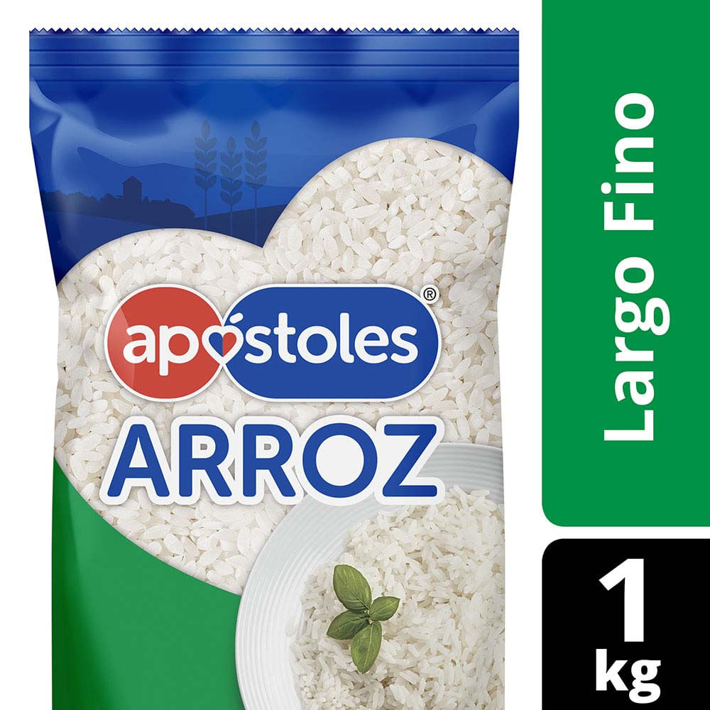 Arroz Largo Fino 1 Kg Apostoles