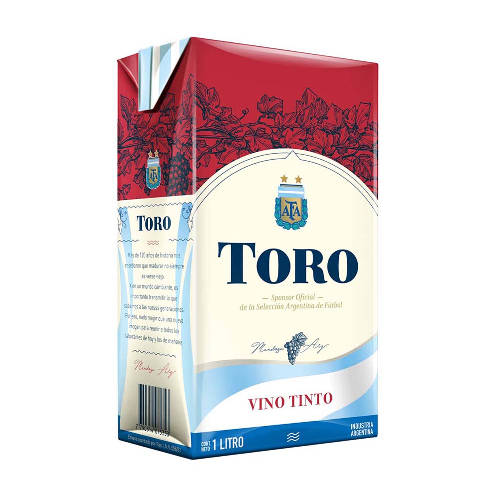 Vino Tinto 1 Lts Toro