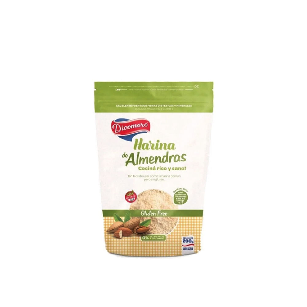 Harina de Almendras 200 Grs Dicomere