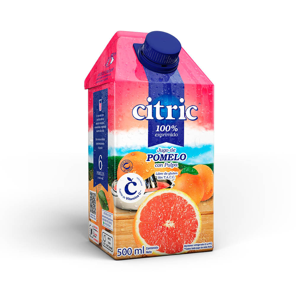 Jugo Fresco Sabor Pomelo 500 Ml Citric