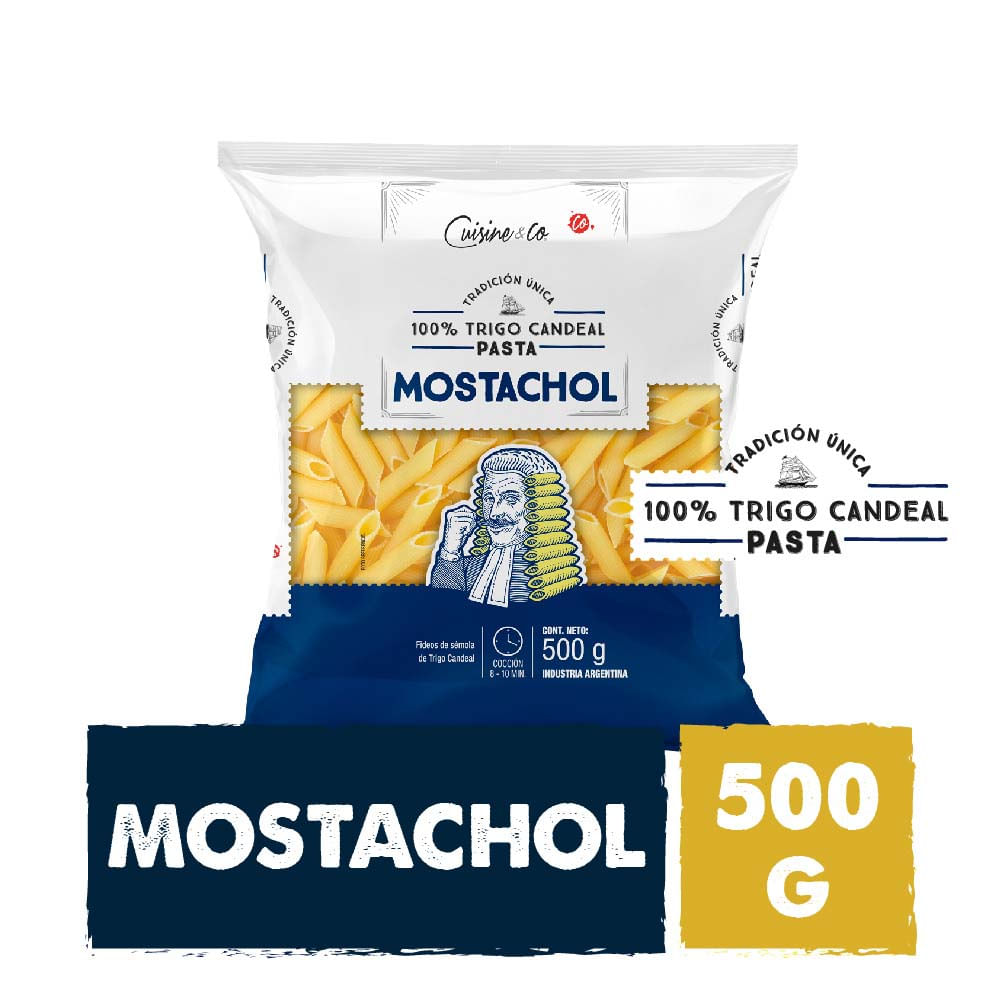 Fideos Mostachol 500 Grs Cuisine y Co