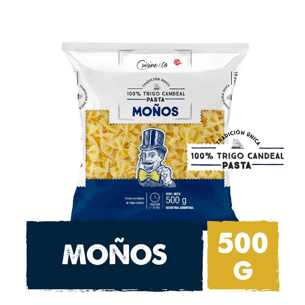 Fideos Farfalles 500 Grs Cuisine y Co