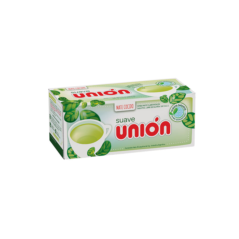 Mate Cocido Suave 75 Grs x 25 Un Union