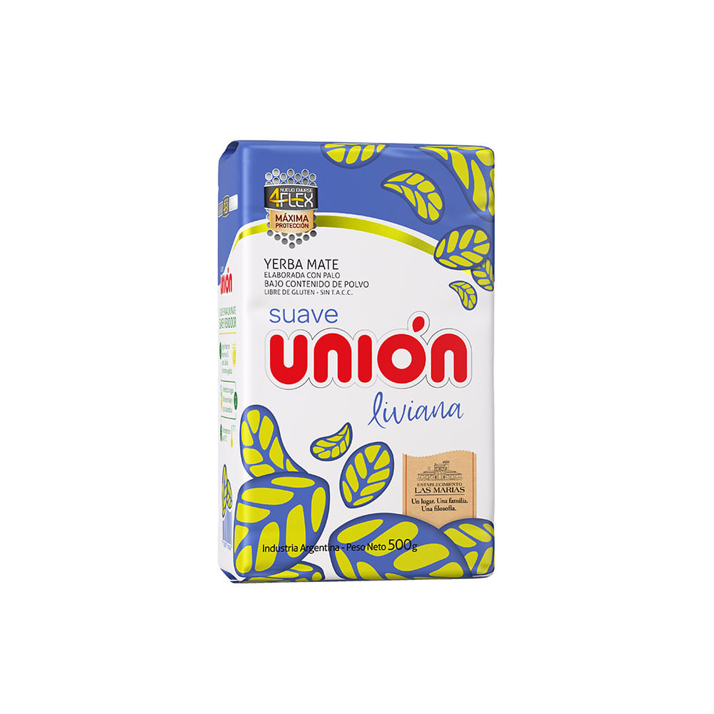 Yerba Mate con Palo Liviana 500 Grs Union