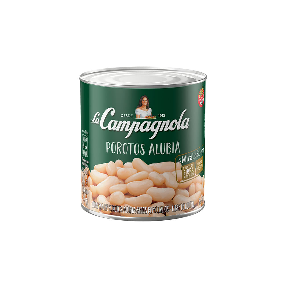 Porotos Alubia 300 Grs La Campagnola