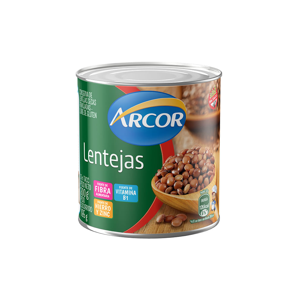 Lentejas 300 Grs Arcor