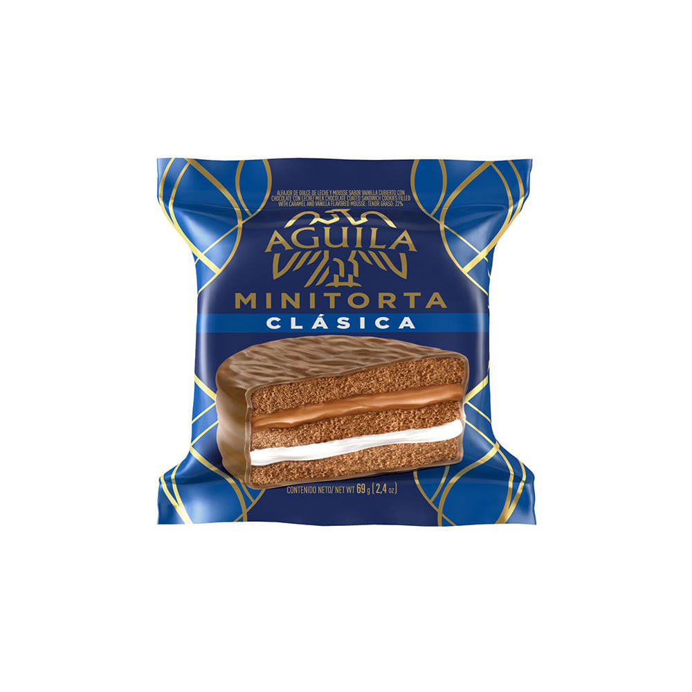 Alfajor Minitorta Clásica 69 Grs Aguila