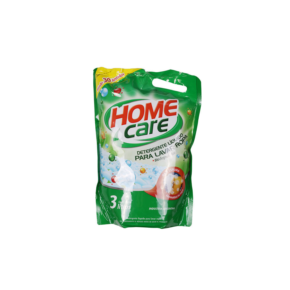 Detergente Liquido Para Ropa 3 Lts Home Care