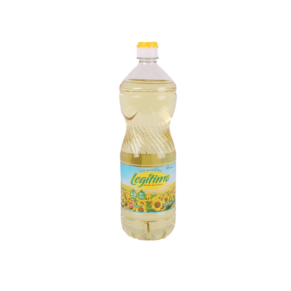 Aceite de Girasol 900 Ml Legitimo