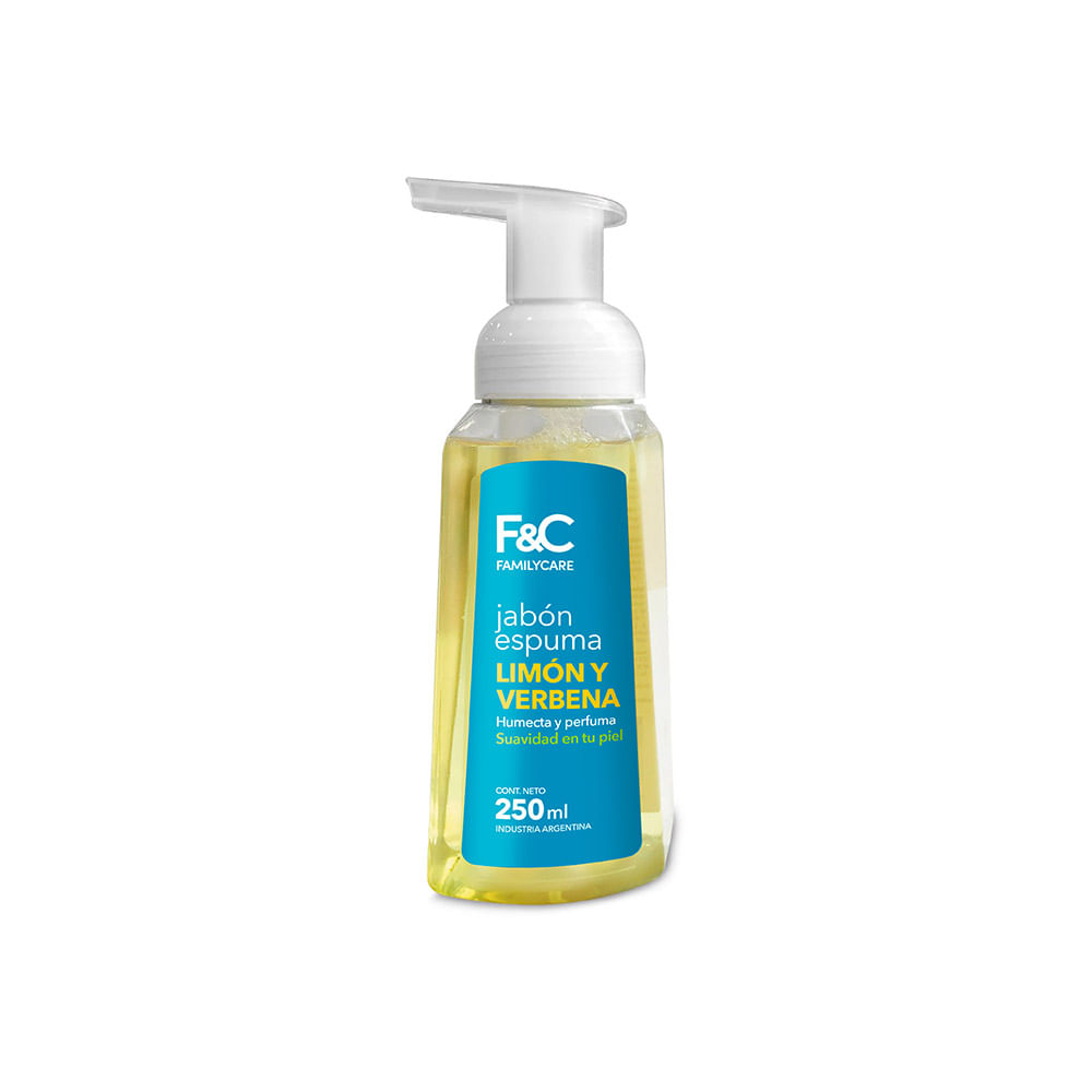 Jabón Espuma para Manos Limón y Verbena 250 Ml Family Care