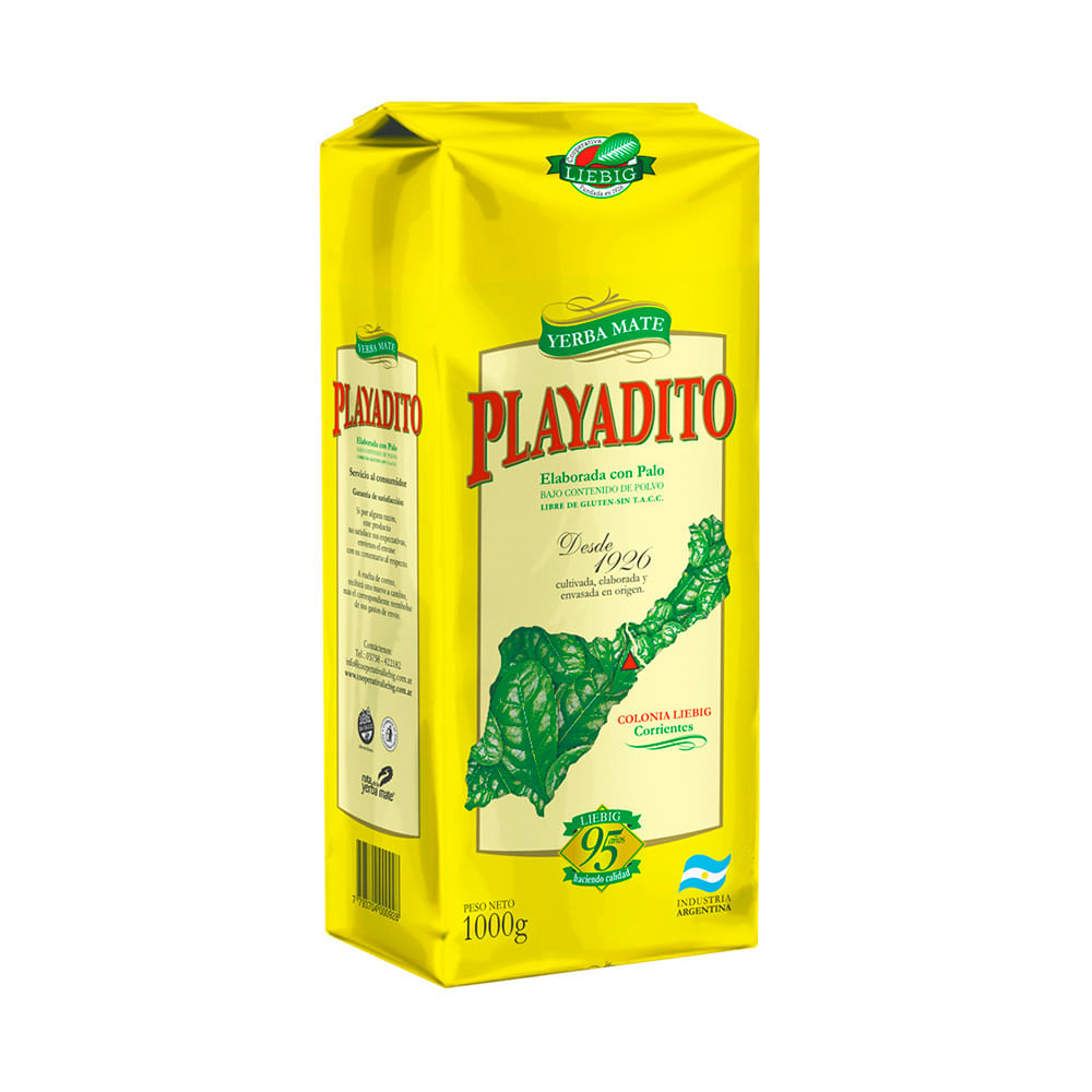 Yerba Mate Suave 1 Kg Playadito