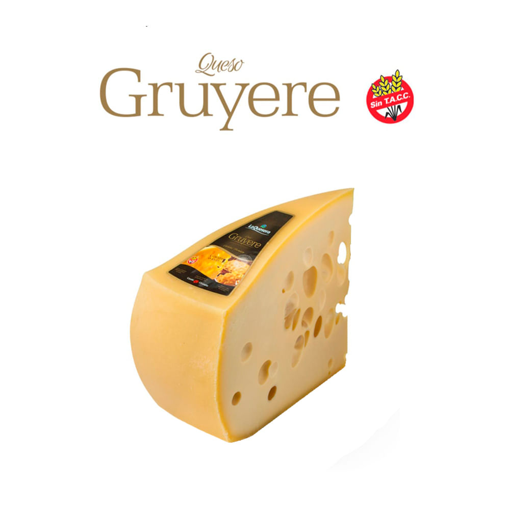Queso Gruyere x 1 Kg La Quesera