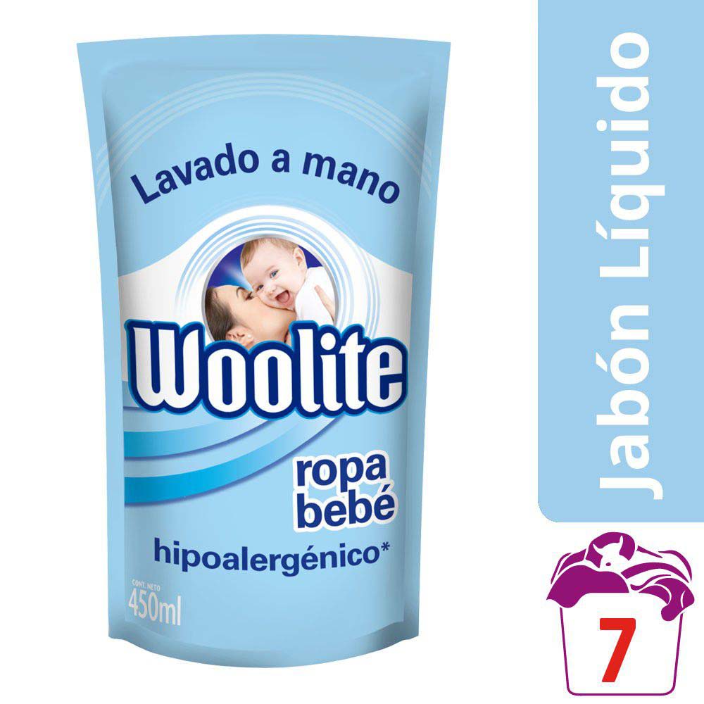 Detergente para Ropa Bebé 450 Ml Woolite