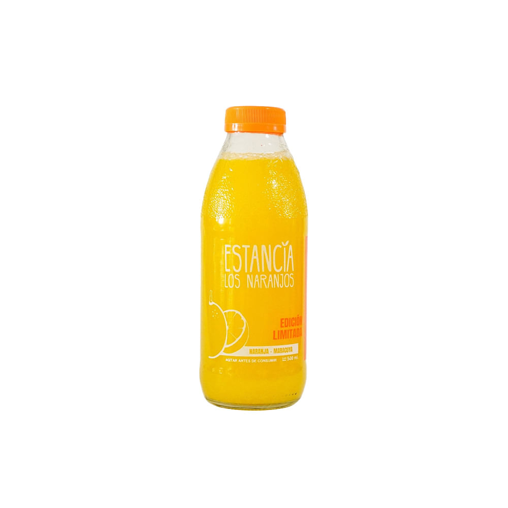 Jugo Fresco Sabor Naranja y Maracuyá 500 Ml Estancia Los Naranjos