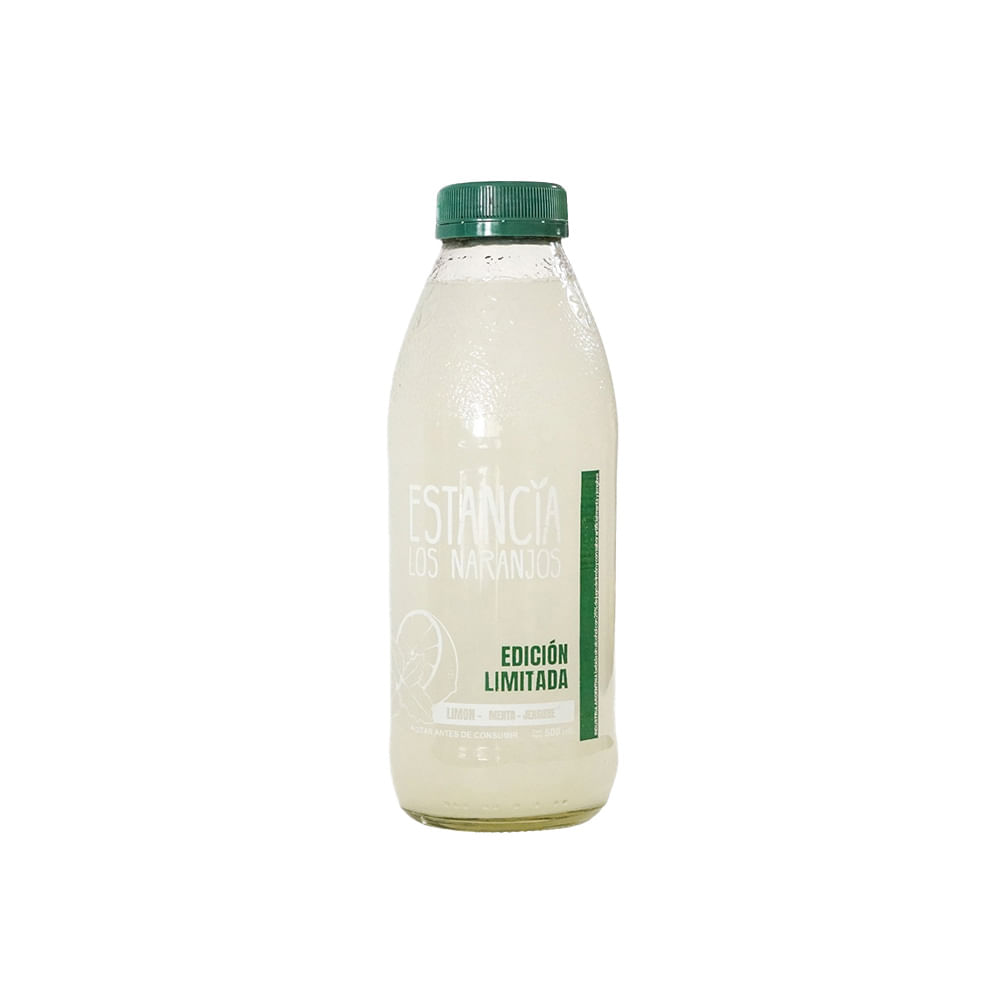 Jugo Sabor Limón, Menta y Jengibre 500 Ml Estancia Los Naranjos