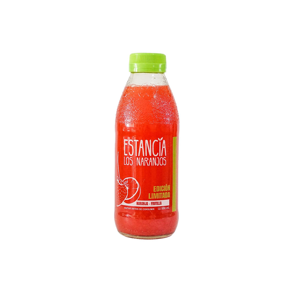 Jugo Sabor Naranja y Frutilla 500 Ml Estancia Los Naranjos