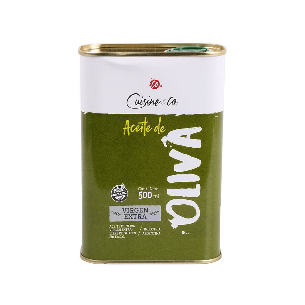 Aceite de Oliva Extra Virgen 500 Ml Cuisine y Co