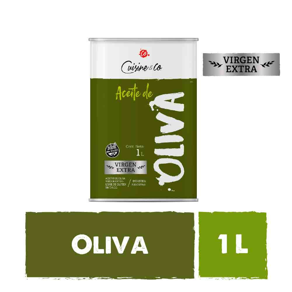Aceite de Oliva Extra Virgen 1 Lts Cuisine y Co