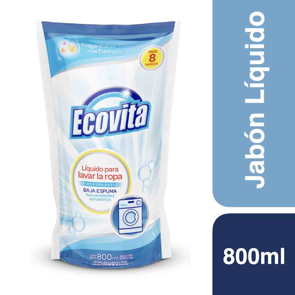 Detergente para Ropa Baja Espuma x 1 Un Ecovita