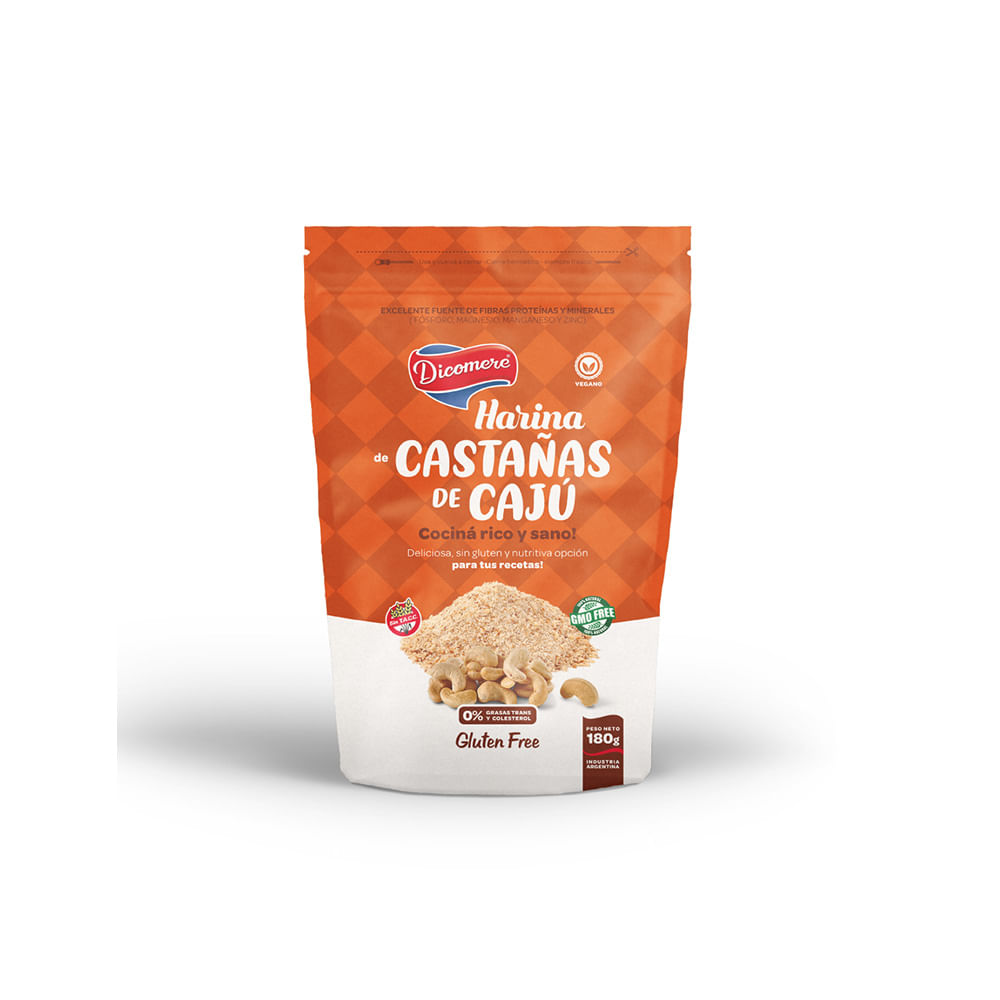 Harina de Castañas de Cajú 180 Grs Dicomere