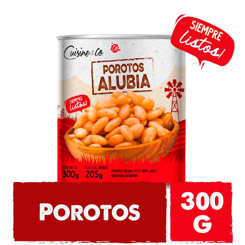 Porotos Alubia 300 Grs Cuisine y Co
