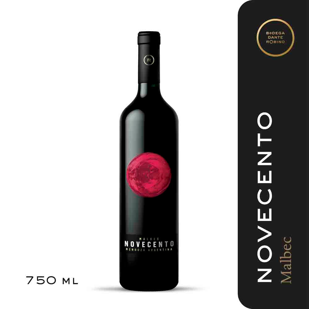 Vino Tinto Malbec 750 Ml Novecento