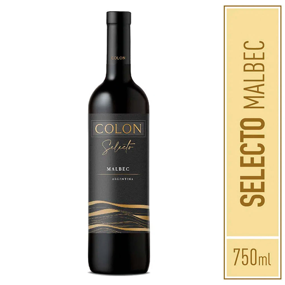 Vino Tinto Malbec 750 Ml Colon