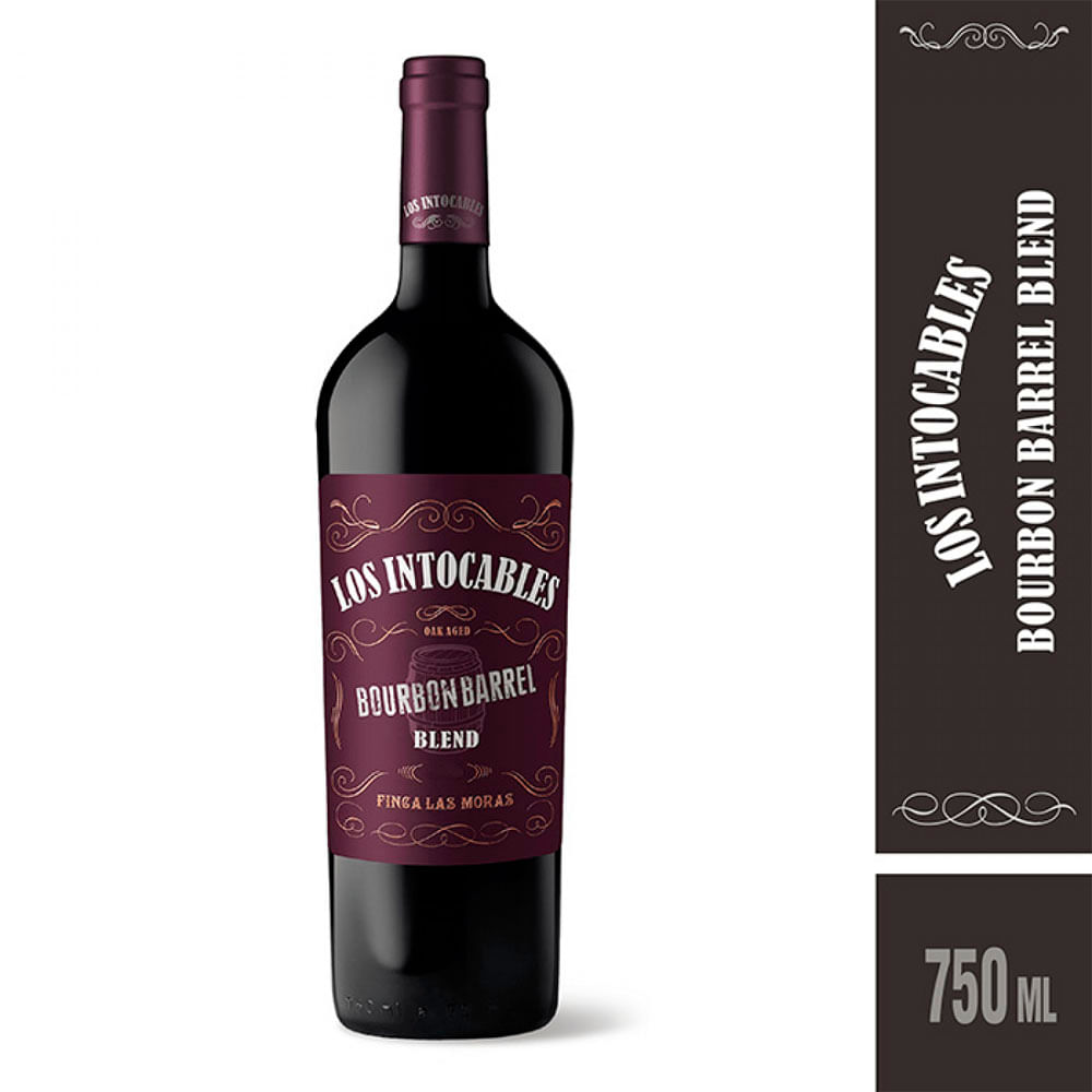 Vino Tinto Red Blend 750 Ml Los Intocables