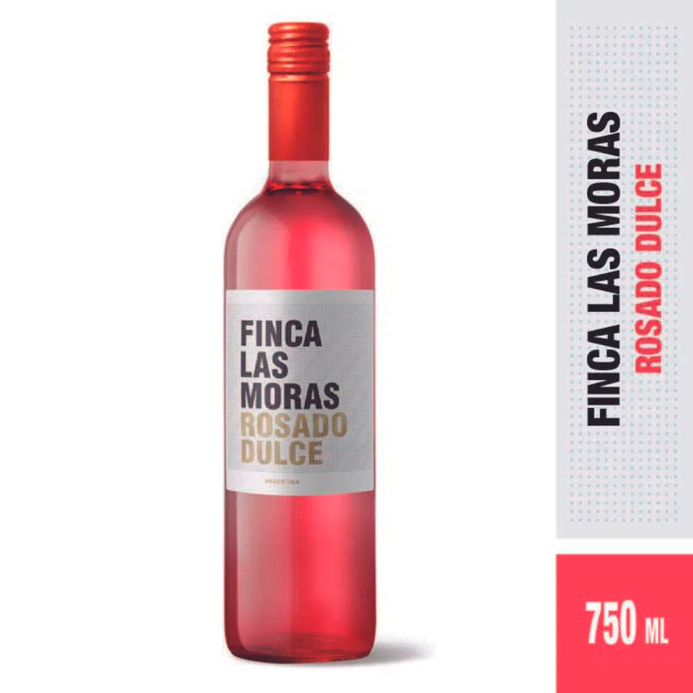 Vino Rosado Dulce Blend 750 Cc Finca Las Moras