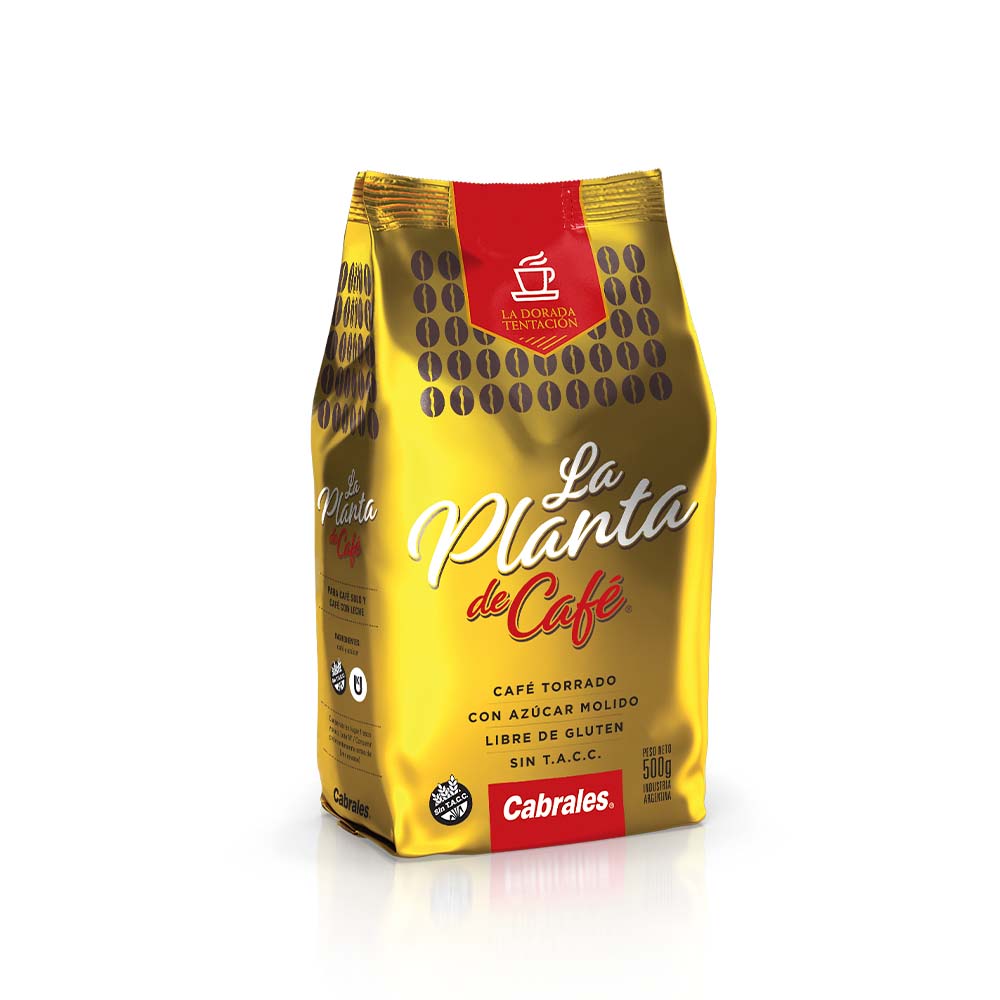 Café Molido Torrado con Azúcar 500 Grs La Planta de Café