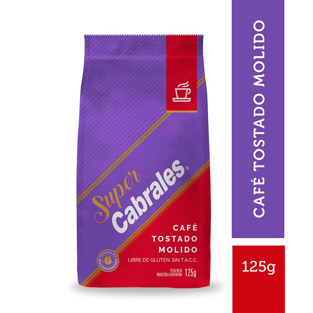 Café Molido Tostado 125 Grs Super Cabrales
