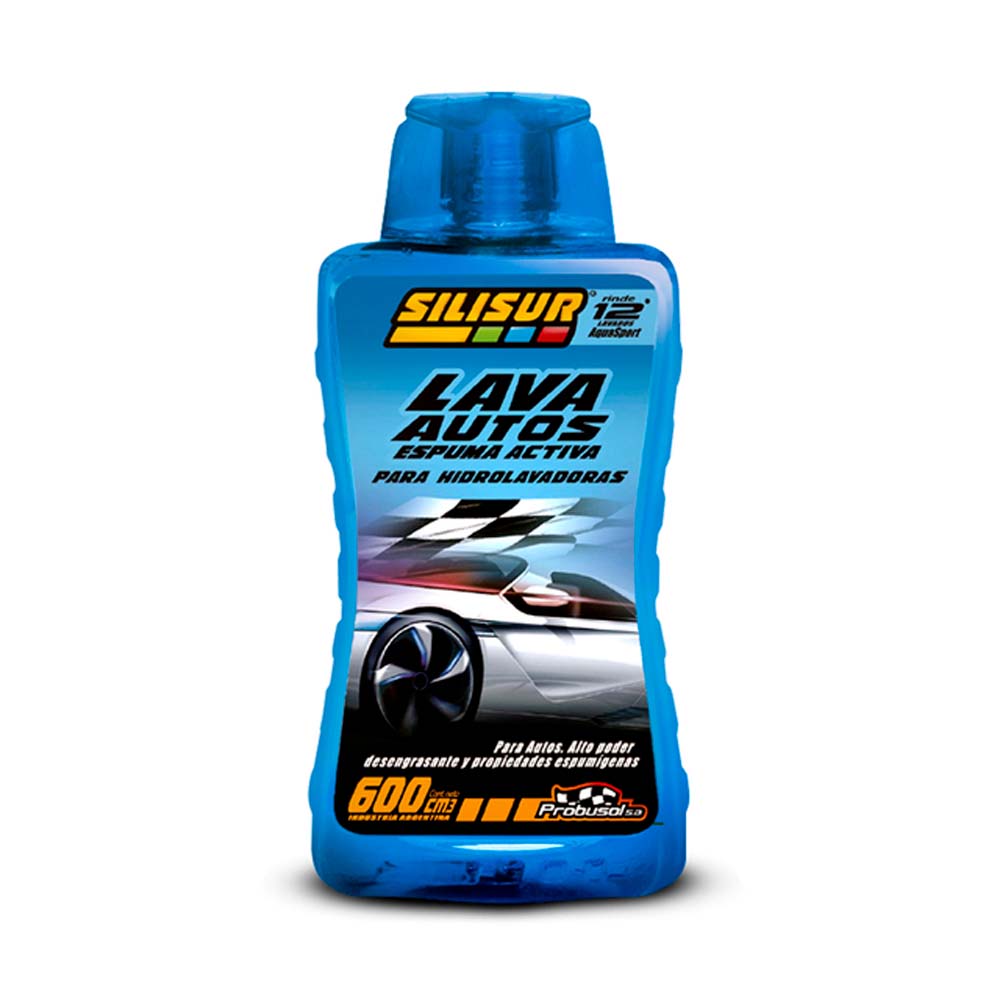 Shampoo para Auto Espuma Activa 600 Cc Silisur