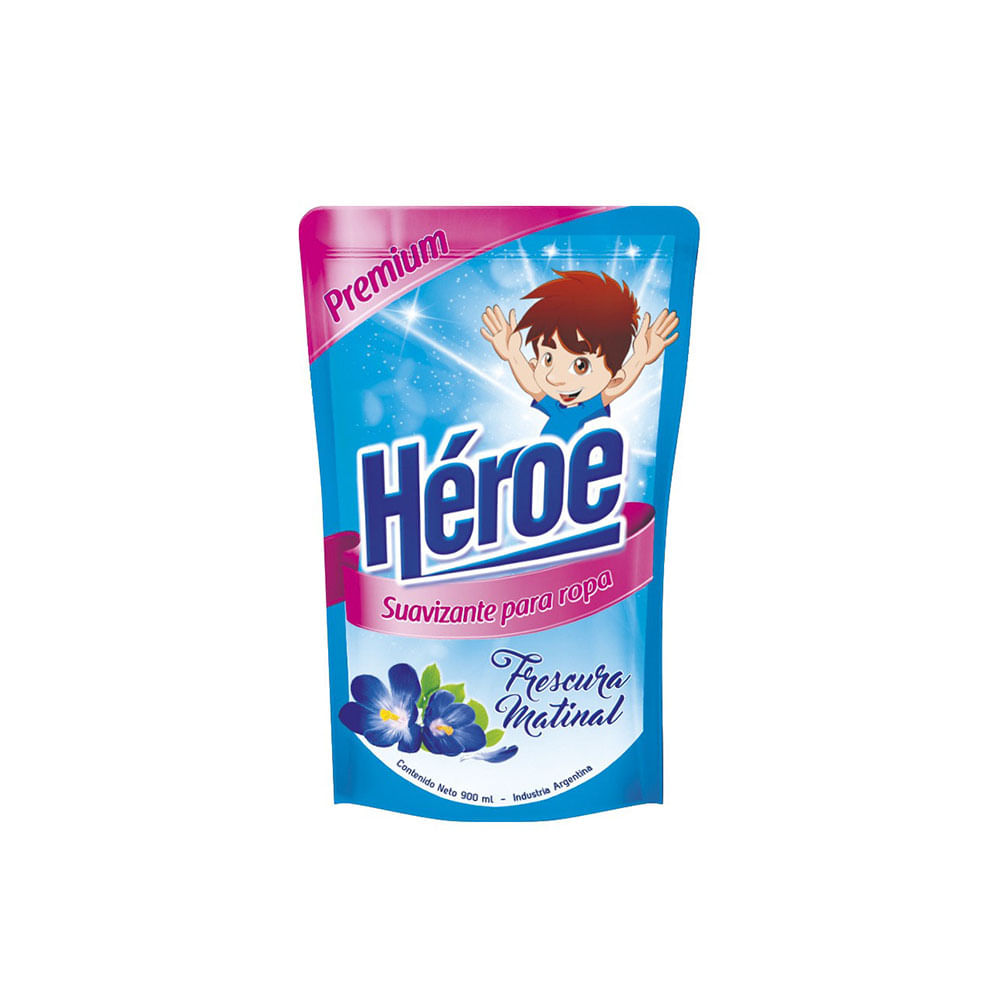 Suavizante para Ropa Frescura Matinal 900 Ml Héroe