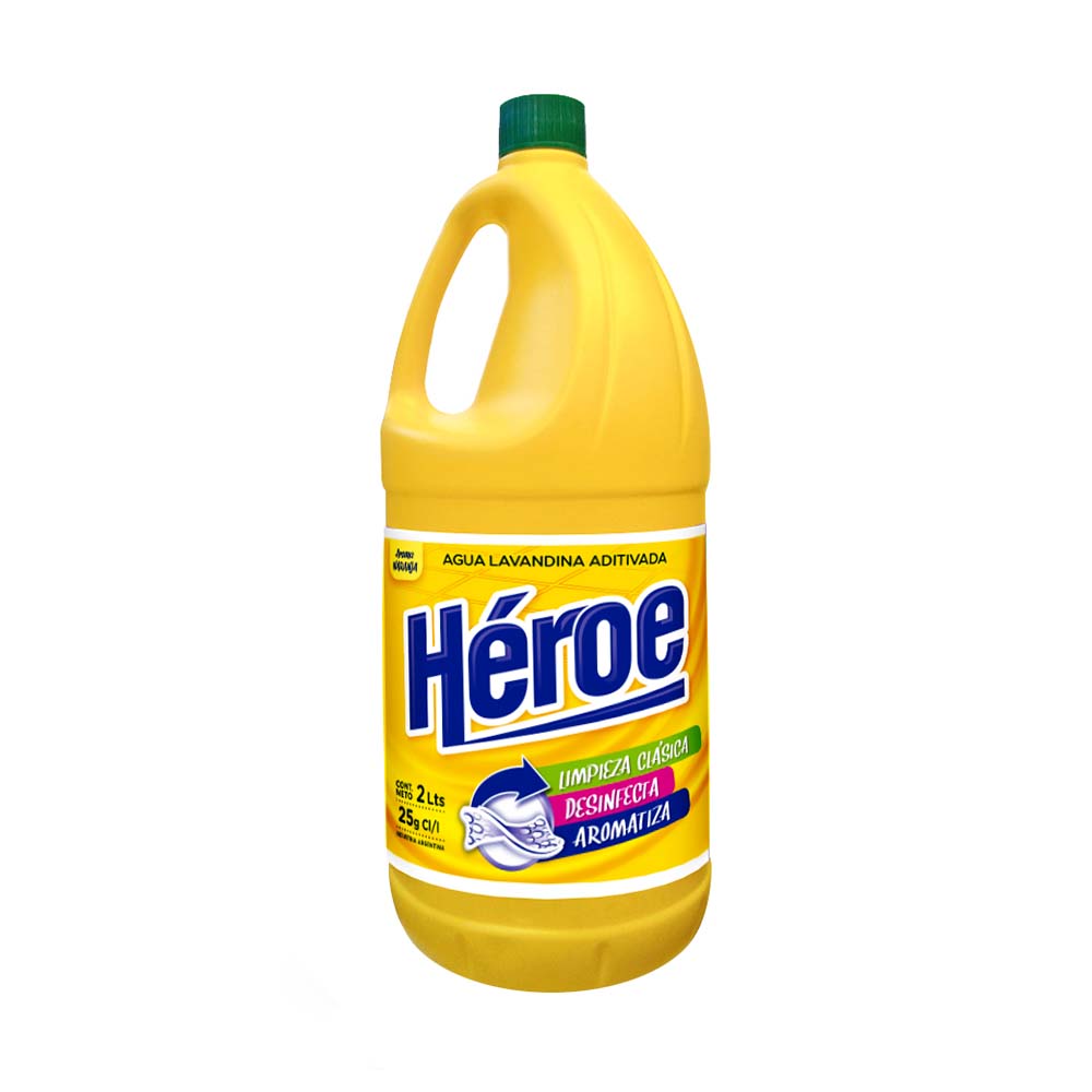 Lavandina Heroe Clasica 2lt