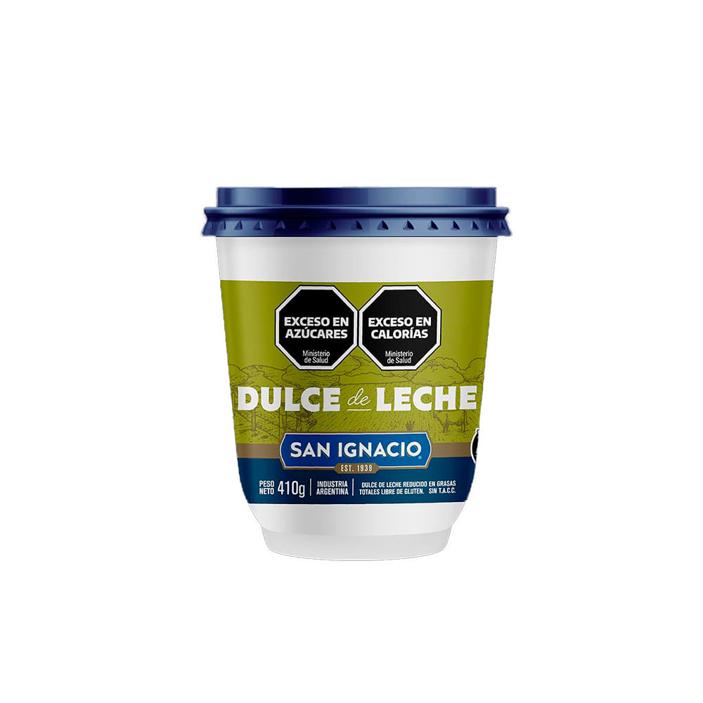 Dulce de Leche Grasas Reducidas 410 Grs San Ignacio
