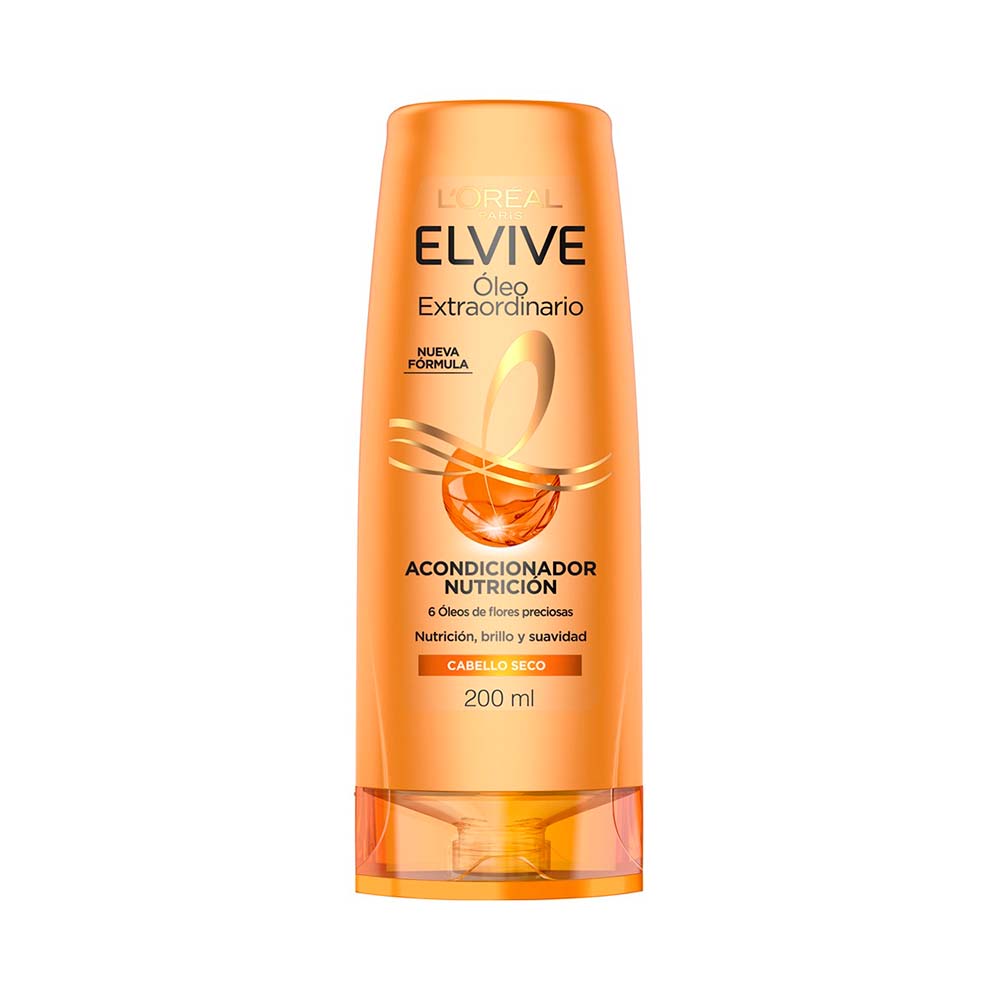 Acondicionador Óleo Extraordinario Nutrición 200 Ml Elvive