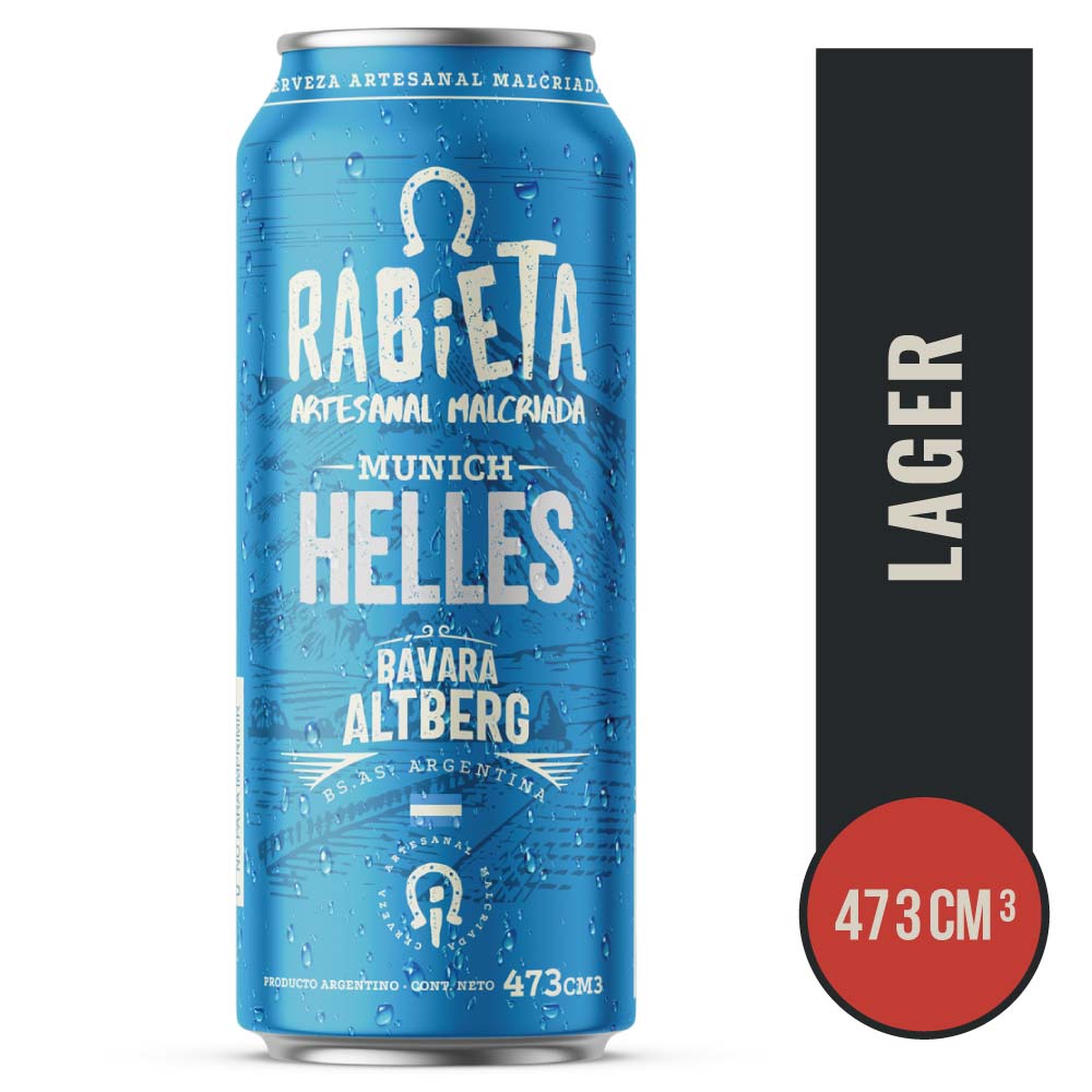 Cerveza Helles Munich 473 Cc Rabieta