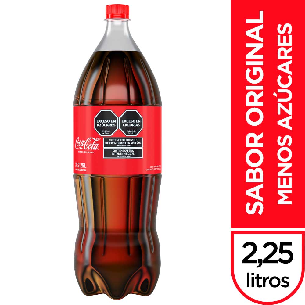 Gaseosa Cola Sabor Original 2.25 Lts Coca Cola