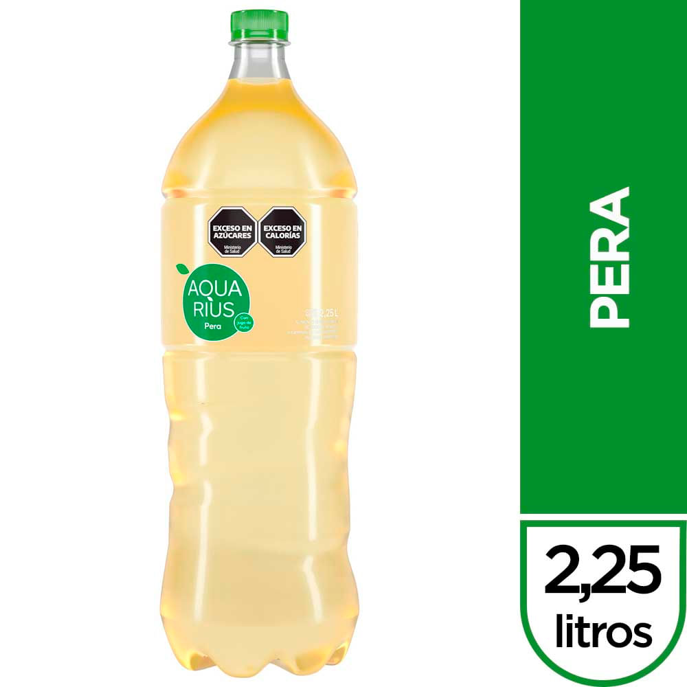 Agua Saborizada Sabor Pera 2.2 Lts Aquarius