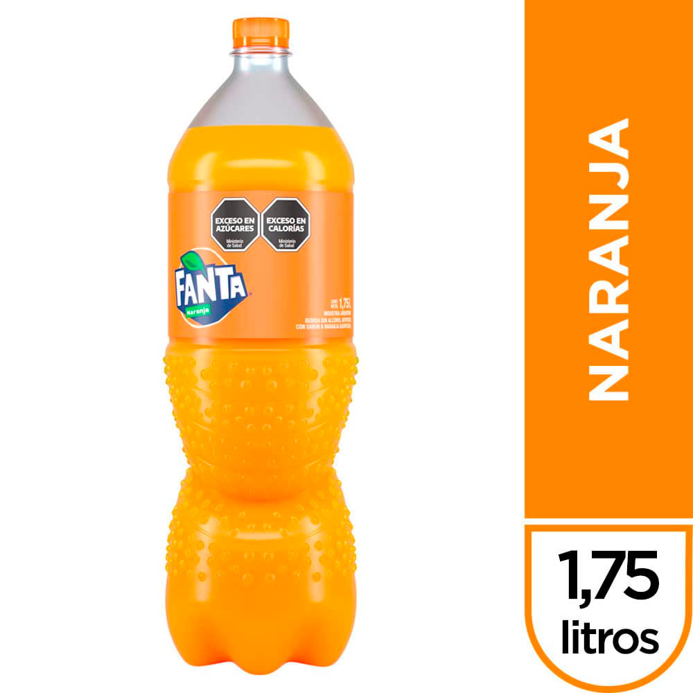 Gaseosa Sabor Naranja 1.75 Lts Fanta