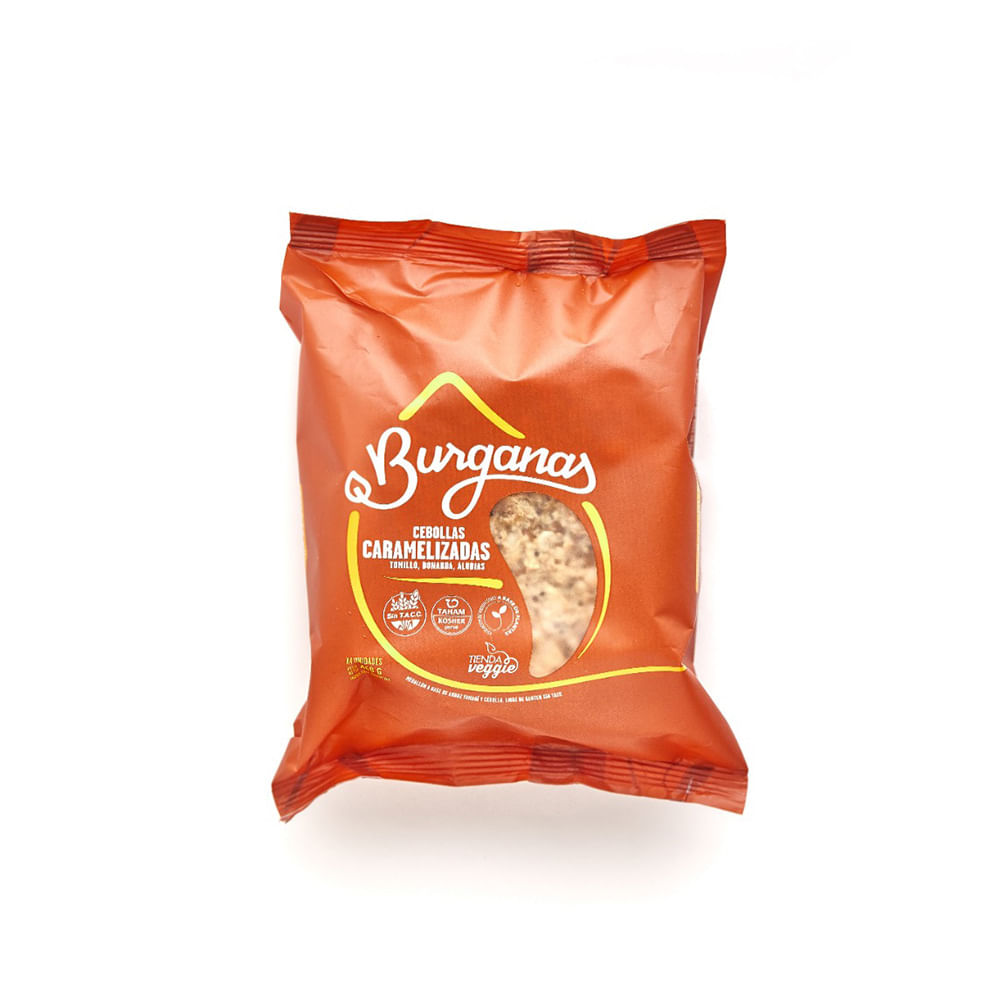 Medallones de Verduras sabor Cebolla Caramelizada 460 Grs Burganas