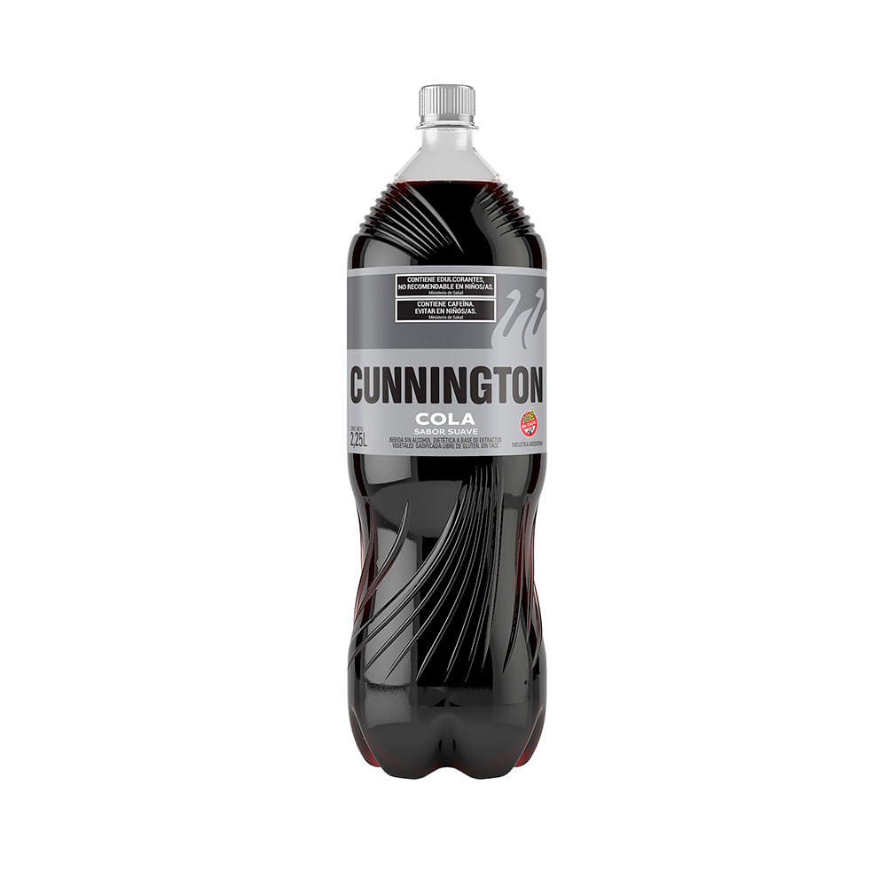 Gaseosa Cola Sabor Suave 2.25 Lts Cunnington