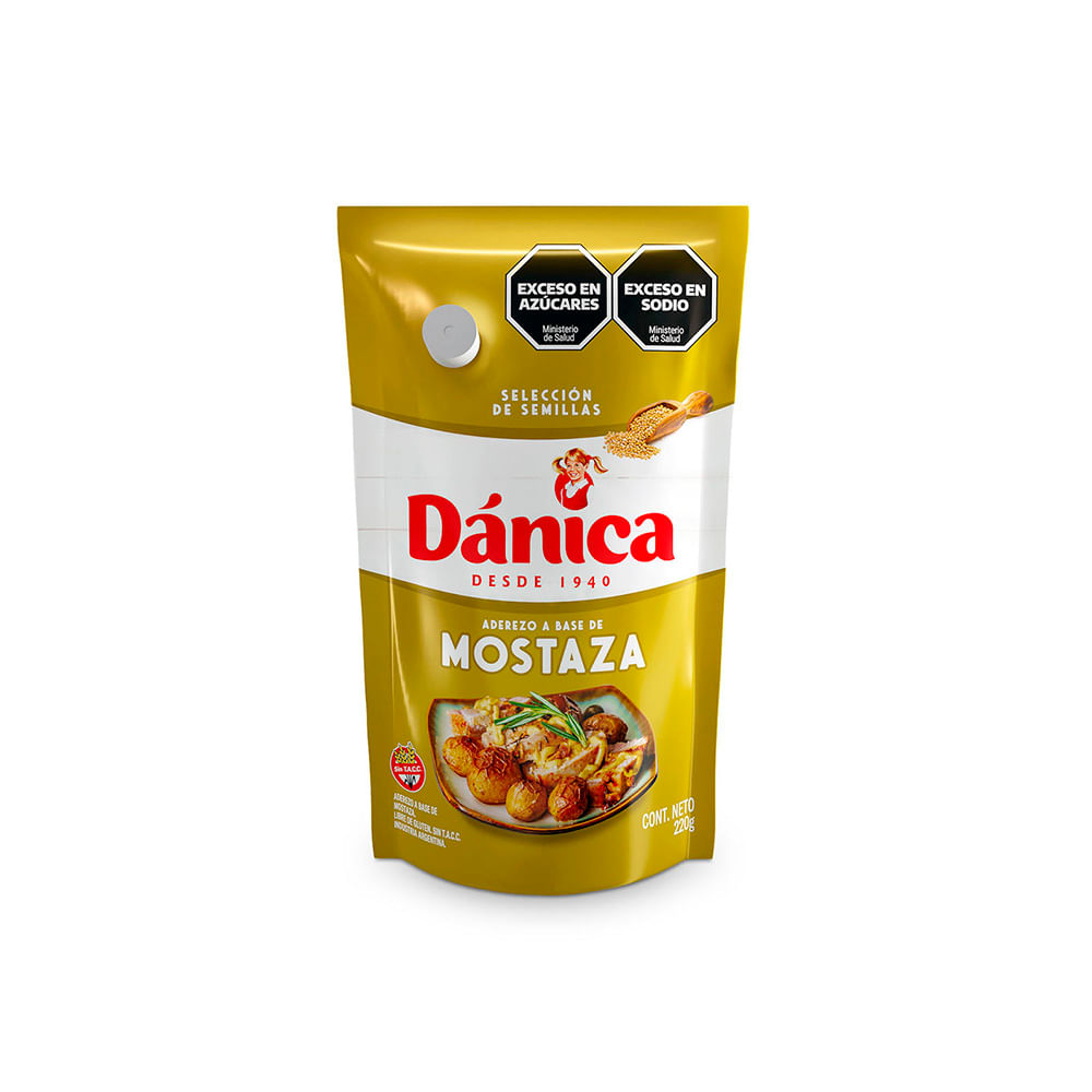 Aderezo Mostaza 220 Grs Dánica