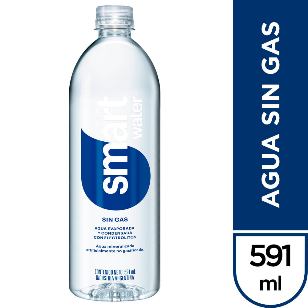 Agua Sin Gas 591 Ml Smartwater