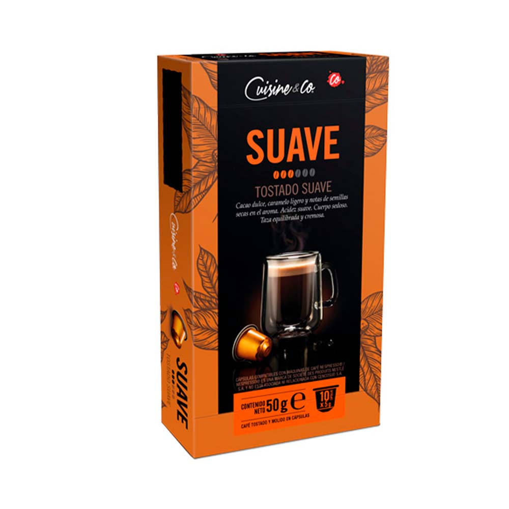 Café Capsula Suave 10 Un Cuisine & Co