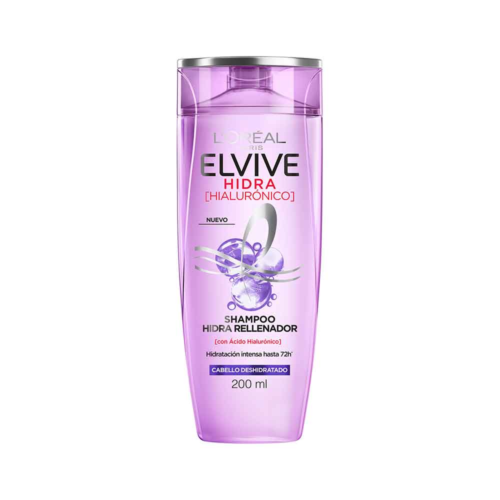 Shampoo Hidra Hialurónico para Cabello Deshidratado 200 Ml Elvive
