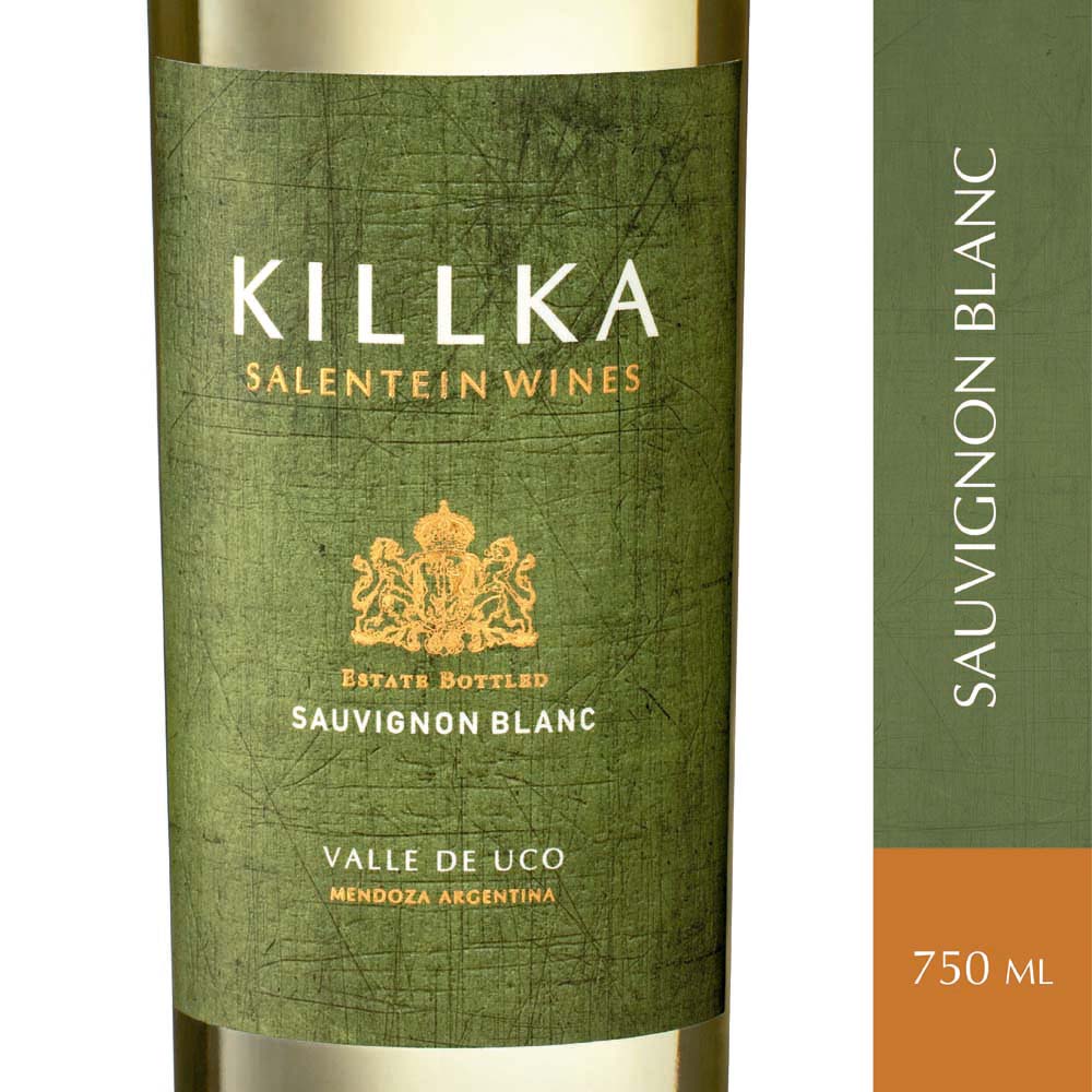 Vino Blanco Sauvignon Blanc 750 Ml Killka