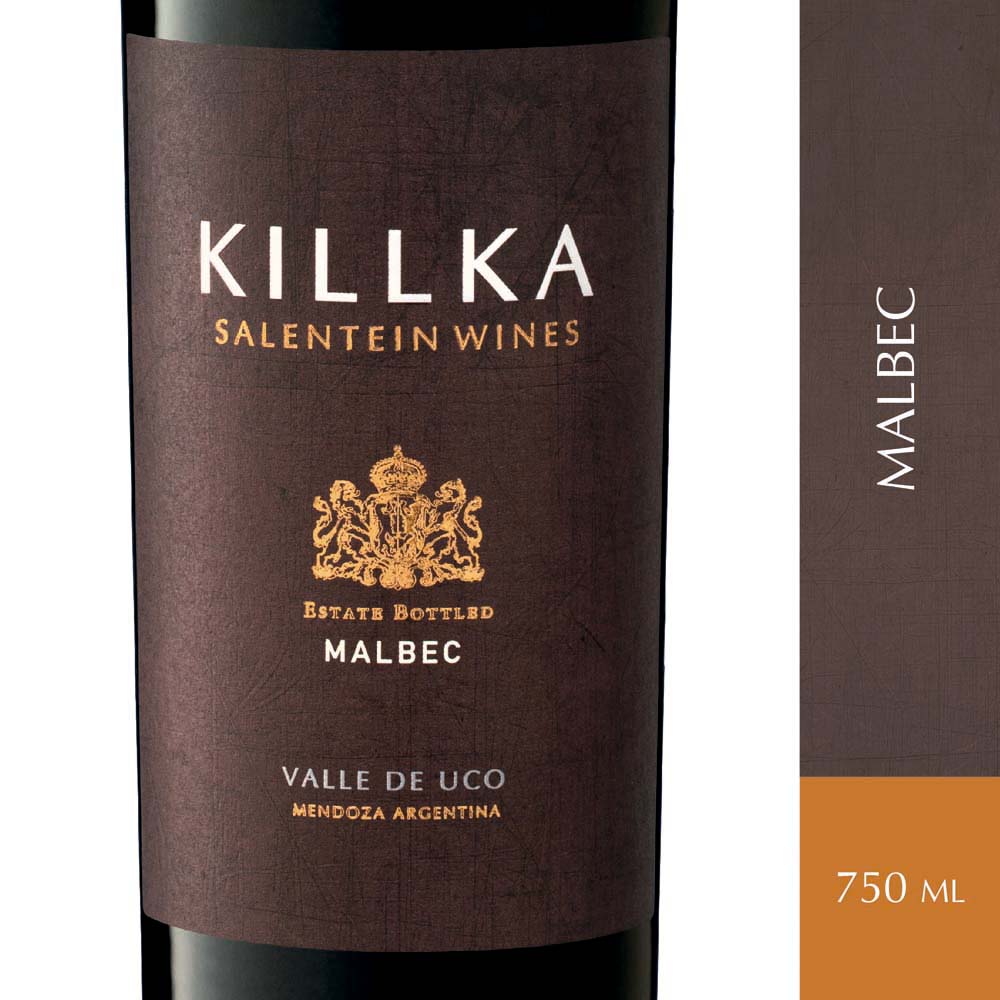Vino Tinto Malbec 750 Cc Killka