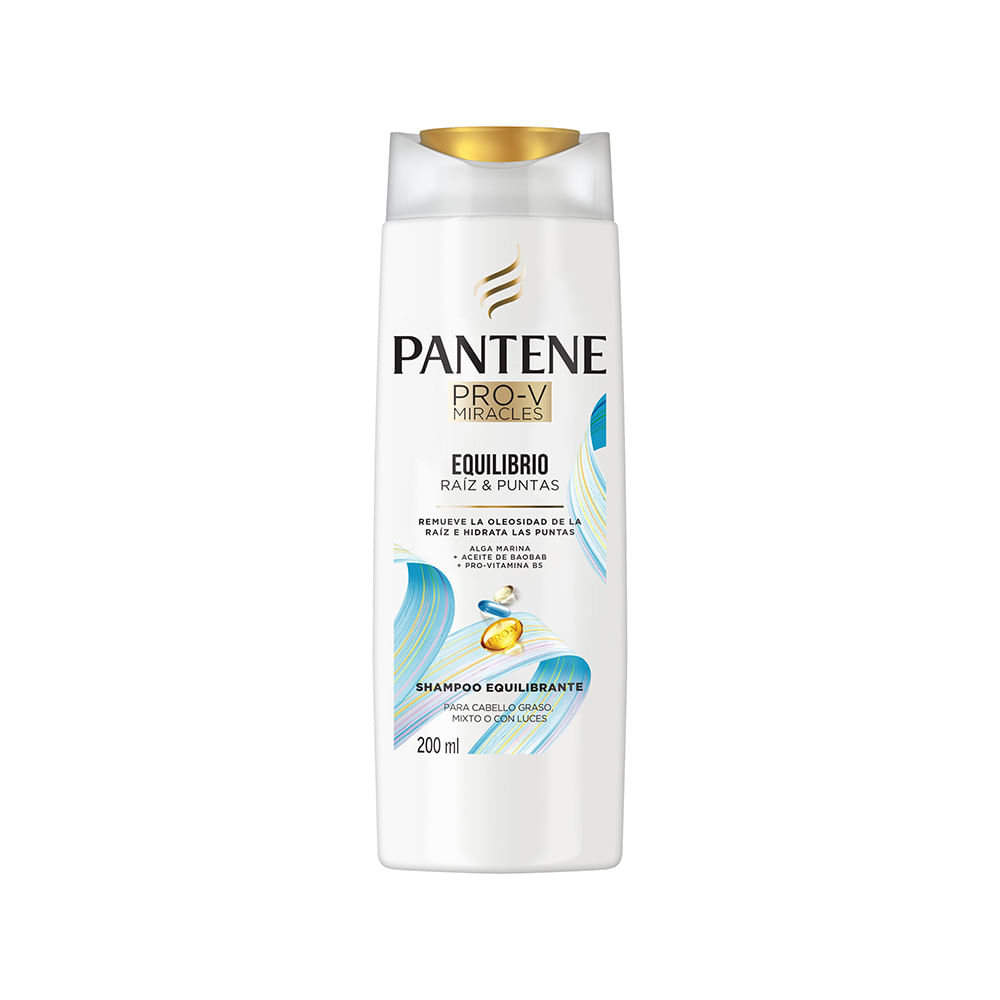 Shampoo Pro-v Miracles Detox Equilibrio 200 Ml Pantene