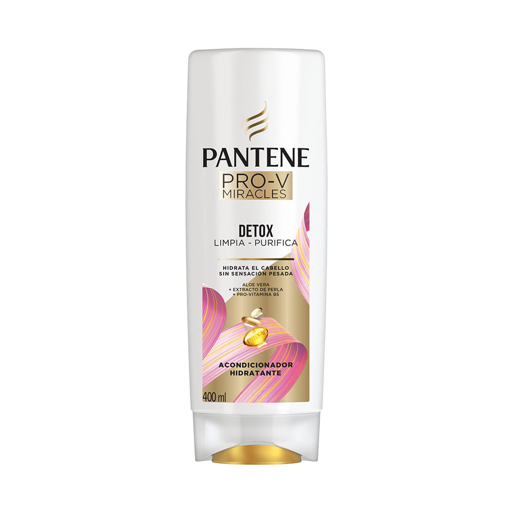 Acondicionador Hidratante Pro-v Miracles Detox 400 Ml Pantene